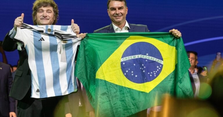 Reunión en el Congreso y "retiro ideológico": en medio de la crisis con Brasil, referentes de Bolsonaro se juntan con diputados de Milei