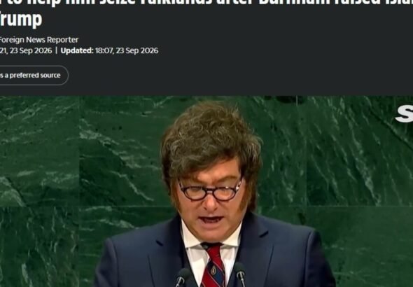 "Exigencia escandalosa": así reflejaron los medios británicos el discurso de Milei en la ONU con el reclamo por Malvinas
