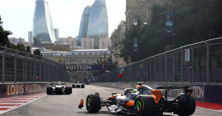 F1 GP de Azerbaiyán: horarios del entrenamiento y clasificación, cómo y dónde ver la Fórmula 1