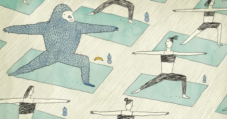 Modern love: Un guerrero aprende una postura diferente