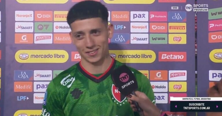 Josué Reinatti, arquero de Newell's: "Ojalá que Messi venga con nosotros, lo estamos esperando"