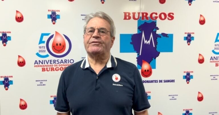 Francisco del Amo, mayor donante de sangre de Europa con 549 extracciones: “No esperes que te toque, sin sangre se paran los quirófanos”