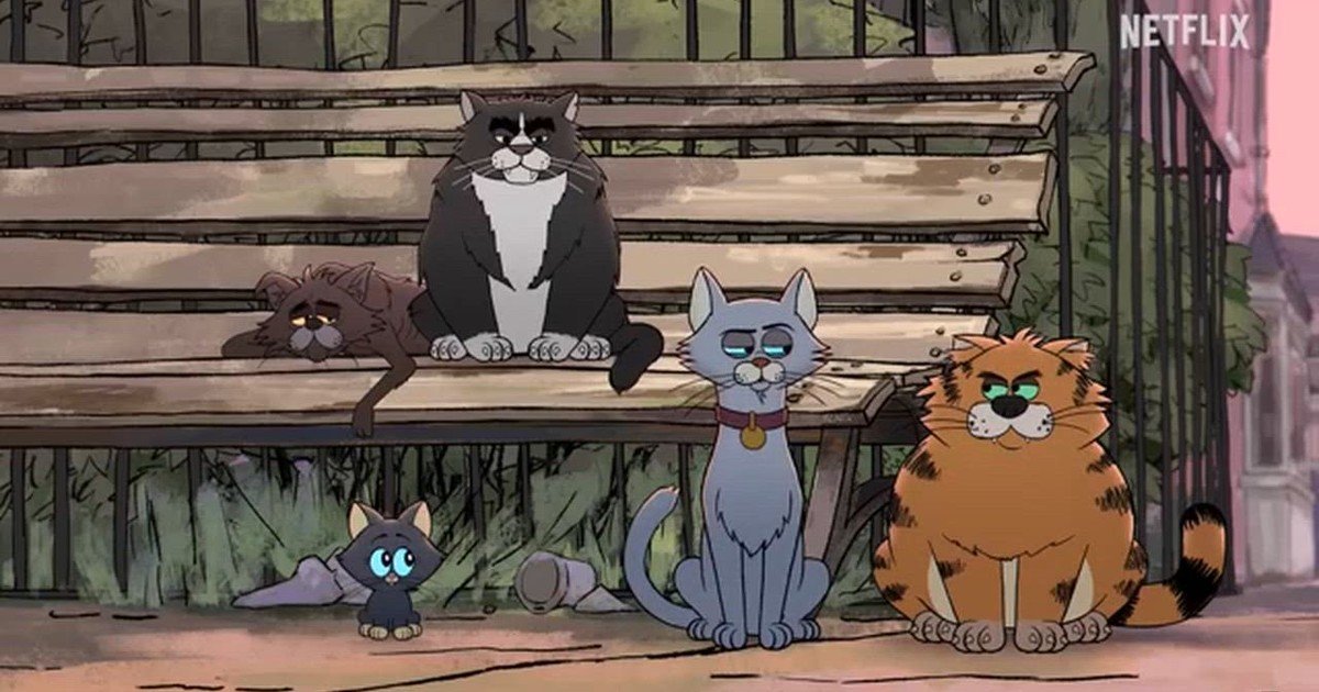 El gran Ricky Gervais se prueba en la animación: el creador y protagonista de la conmovedora "After Life" presenta "Gatos callejeros", no apta para niños