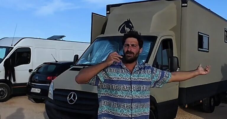 José Antonio decidió vivir en una autocaravana y renunciar a los gastos de una casa: “No pago hipoteca, agua ni luz”