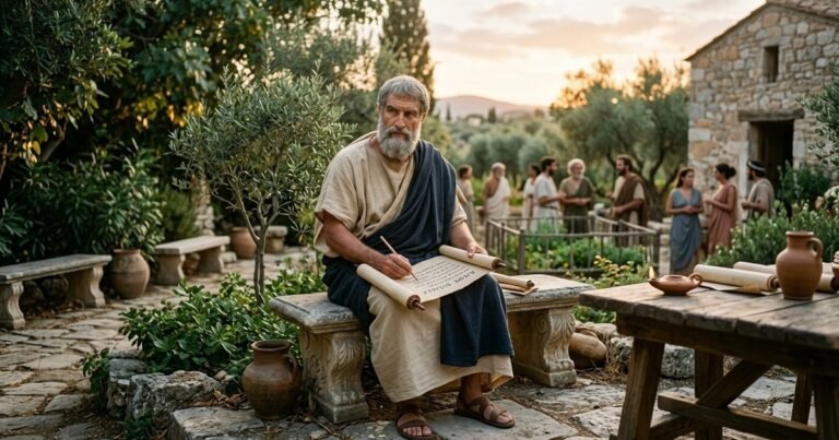 Epicuro, filósofo griego: "No es posible vivir placenteramente sin vivir prudente, honesta y justamente, y viceversa"
