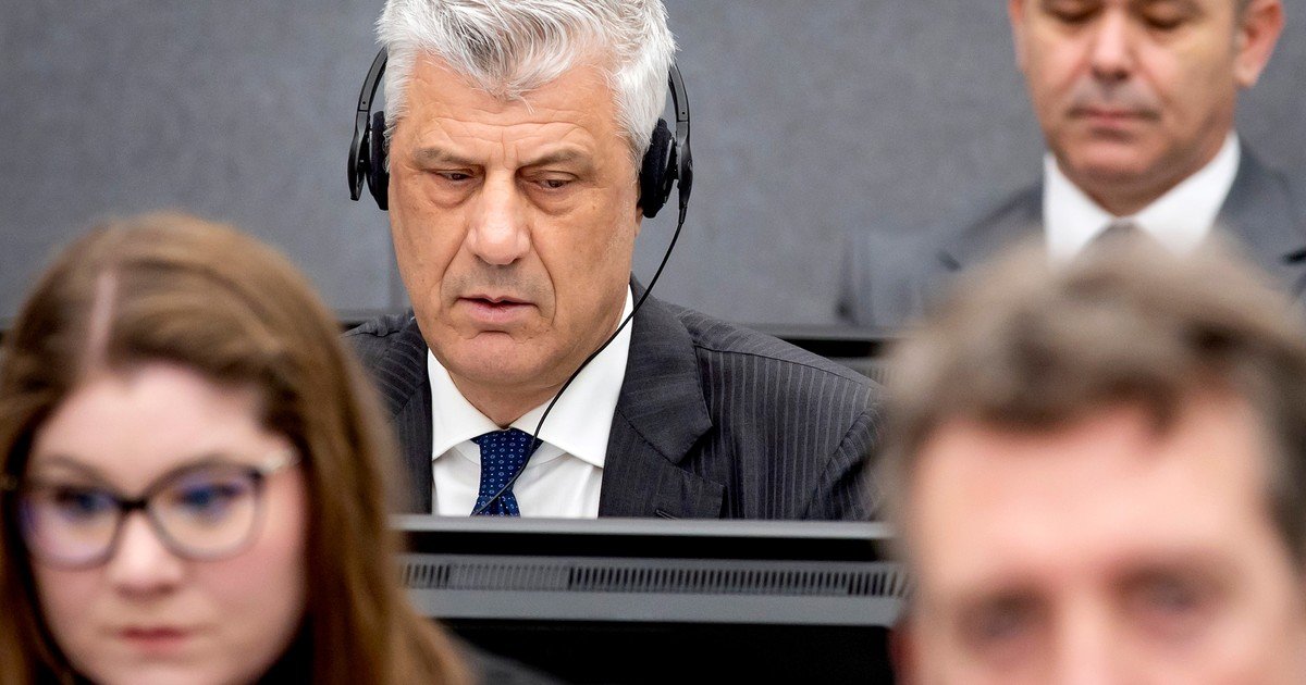 Condenaron a 25 años de prisión al expresidente de Kosovo, Thaci Hashim, por crímenes de guerra