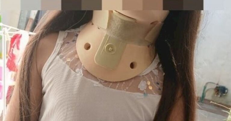 Iba en moto por la vereda, atropelló a una nena de 8 años que salía de su casa y escapó: la policía busca identificar por las cámaras al agresor
