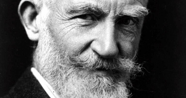 Cita del día, del poeta George Bernard Shaw: “Sin el arte, la crudeza de la realidad haría que el mundo fuera insoportable”