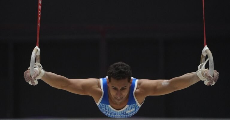 Juegos Suramericanos: El seleccionado masculino de gimnasia artística ganó el bronce en la prueba por equipos