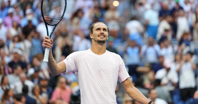 Zverev le ganó a Khachanov y es el primer finalista del US Open: espera por Shelton o Tiafoe en busca de su segundo Grand Slam del año