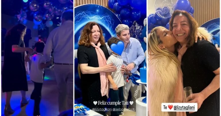 Lizy Tagliani celebró los seis años de su hijo, Tati: todas las fotos del álbum familiar
