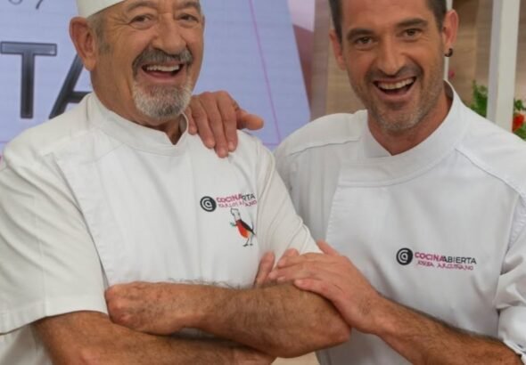 Joseba, sobre su padre Karlos Arguiñano: "La cocina de mi aita es la cocina del hogar y es la comida que comemos en casa: puchero, rebozados, empanados, con salsa de tomate. Comemos normal"