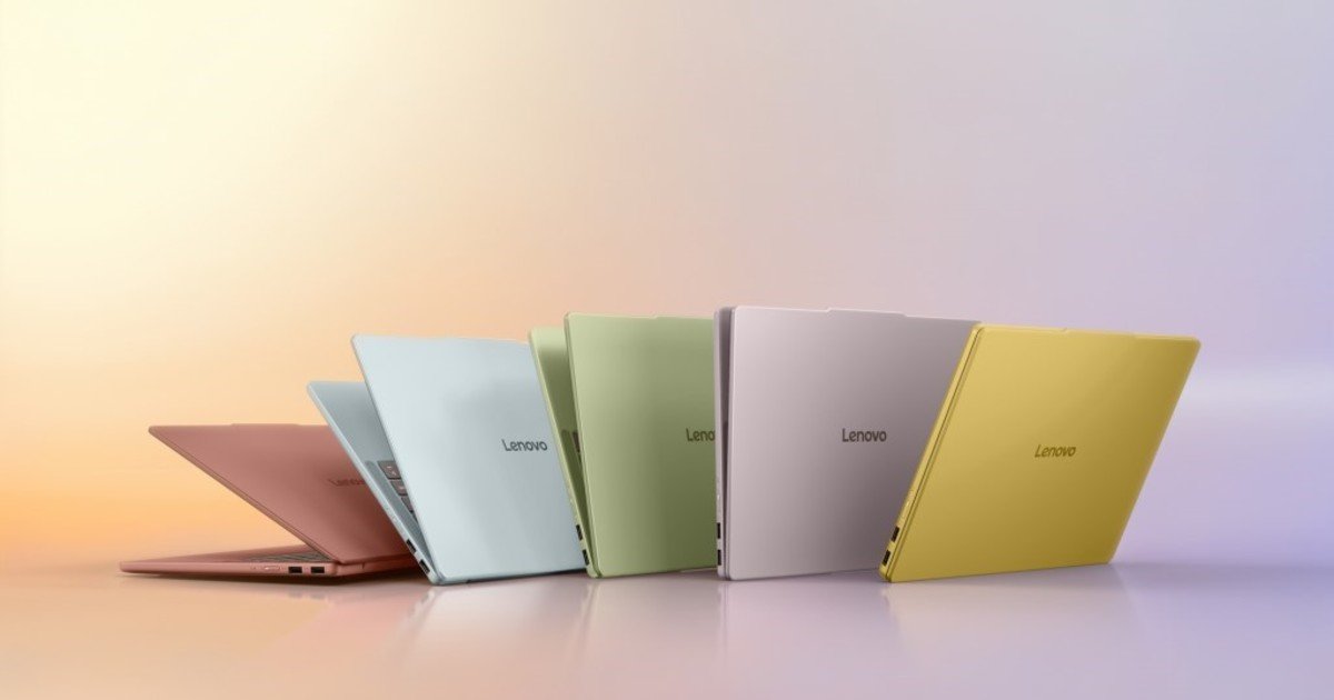 Lenovo desafía a Apple con sus nuevas computadoras: mucho color, inteligencia artificial y diseño renovado