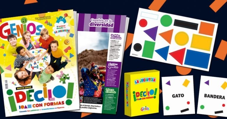 Diversión sin palabras: la Juegoteca Genios desafía a los chicos a expresarse con gestos, figuras e ideas