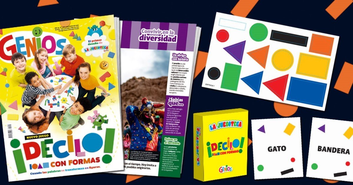 Diversión sin palabras: la Juegoteca Genios desafía a los chicos a expresarse con gestos, figuras e ideas