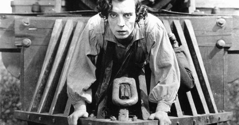Manual de instrucciones para darle cuerda a Buster Keaton