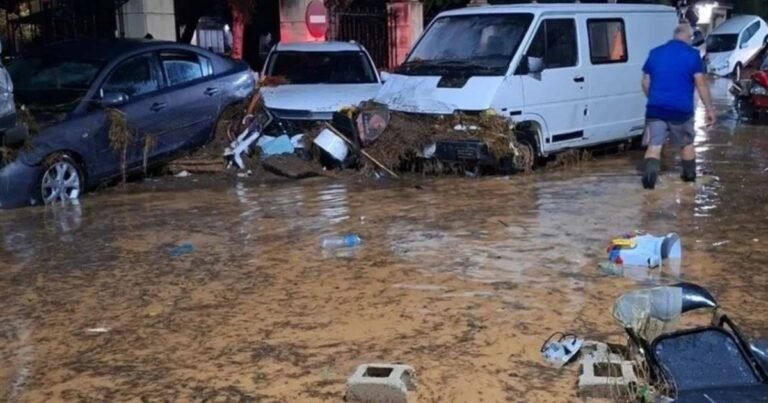 Alerta en España: Albacete en estado de emergencia, tras lluvias torrenciales y una riada en Madrigueras que arrastró autos y personas