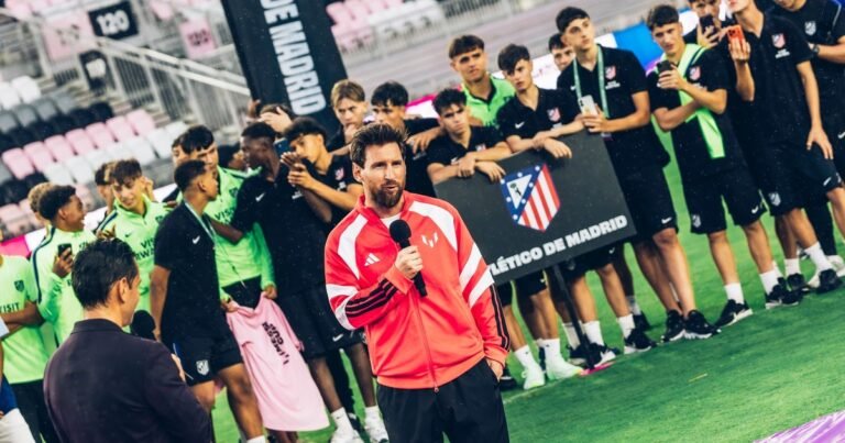 "Tenés que traducir, ¿no?": el divertido discurso de Lionel Messi en la Messi Cup, con buenos resultados de River,  Boca y Newell's