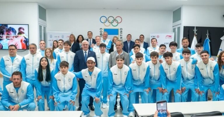 La despedida de la delegación argentina para Juegos Olímpicos de la Juventud Dakar 2026: quiénes serán los abanderados