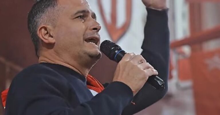 Luciano Nakis, candidato a presidente de Independiente, dijo que "volvería a secarle la nuca" a Chiqui Tapia y defendió el torneo de 30 equipos