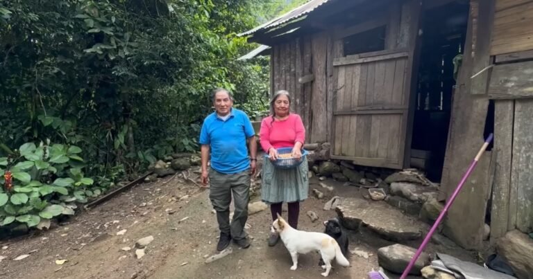 Tiene 78 años y lleva décadas viviendo con su esposa en medio del bosque tras huir del terrorismo de los años 80: "La ciudad no me gusta"