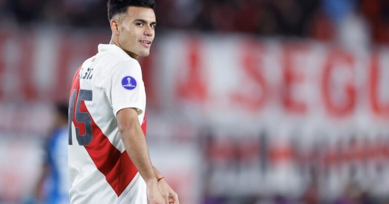 Malas noticias en River: Fausto Vera sufrió un desgarro y se perderá los partidos ante Racing y Boca