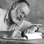Cita del día del novelista Ernest Hemingway: “Si algo está mal, si puedes arréglalo. Pero entrénate para no preocuparte. Preocuparse nunca arregla nada”