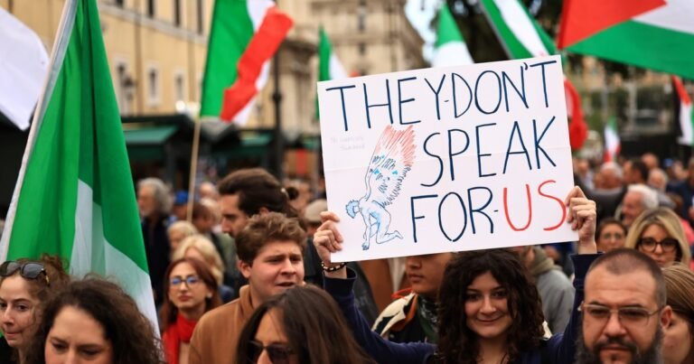 Marchas en Roma y Milán: el Gobierno italiano desplegó al Ejército para evitar incidentes