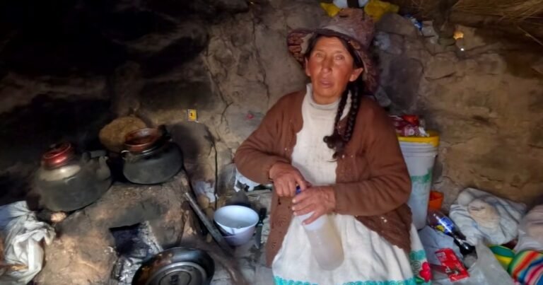 Victoria, la mujer que vive sola a 5200 metros de altura en los Andes, entre llamas y alpacas: "No me da miedo, aquí nací y aquí crecí"