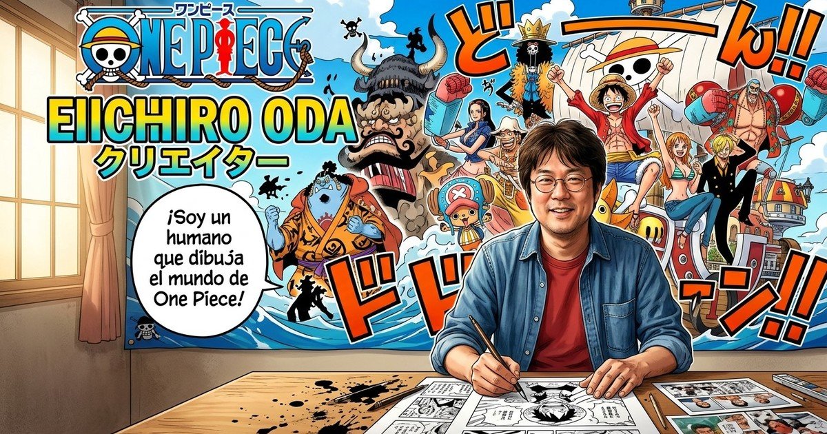 Eiichiro Oda, 51 años, creador de "One Piece": "Solo tengo un lector en mente, yo mismo con 15 años" y así decide qué ideas merecen formar parte de la historia