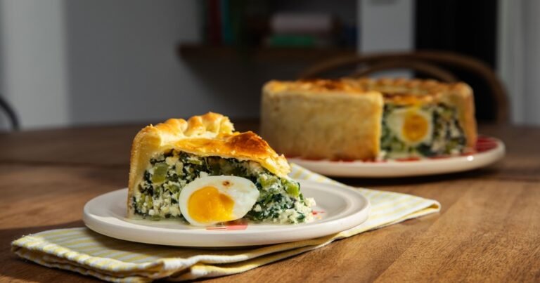Tarta pascualina de Ximena Sáenz