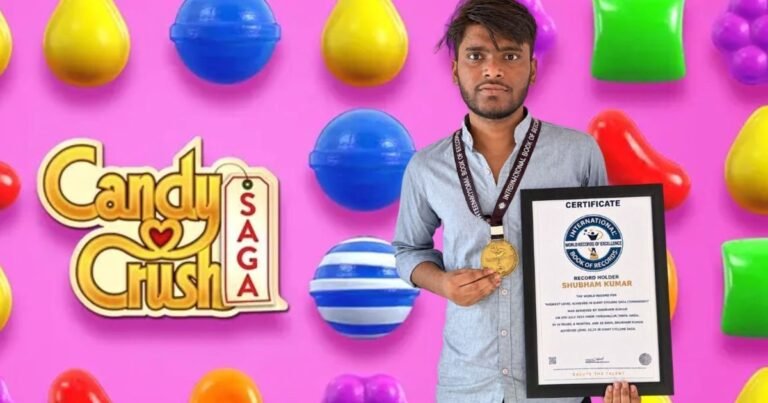 Estudiante de ingeniería batió el récord mundial en Candy Crush al superar el nivel 22.222 del videojuego y entró al Libro Guinness: "Años de dedicación y constancia"