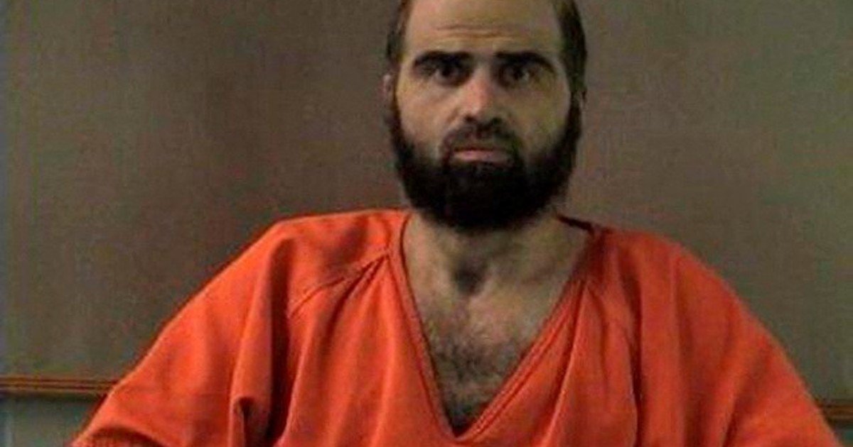 Polémica decisión: el Pentágono anunció que transmitirá en vivo el fusilamiento de Nidal Hasan, autor de una masacre