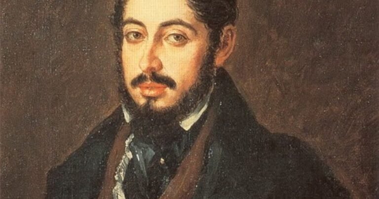 Mariano José de Larra, escritor romántico: "Escribir en Madrid es llorar, es buscar voz sin encontrarla, como en una pesadilla abrumadora y violenta"
