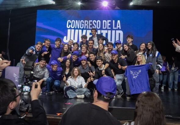 La Libertad Avanza armó un congreso de la juventud en la Ciudad y presiona al PRO en la pelea porteña