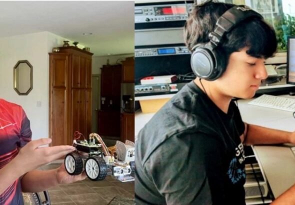 Tiene 14 años, ganó un premio por su novela, creó un robot para eliminar malezas y diseñó un sistema de diagnóstico para el espacio