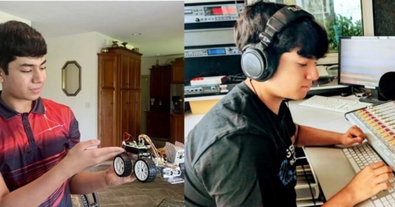 Tiene 14 años, ganó un premio por su novela, creó un robot para eliminar malezas y diseñó un sistema de diagnóstico para el espacio
