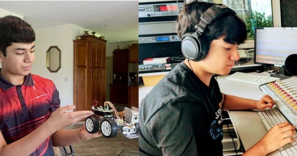 Tiene 14 años, ganó un premio por su novela, creó un robot para eliminar malezas y diseñó un sistema de diagnóstico para el espacio