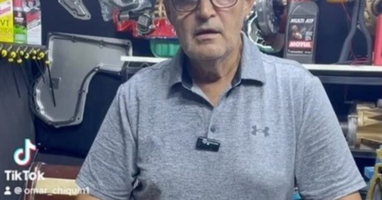 Omar Chiquin, mecánico especializado en transmisiones automáticas: "Es la vida de la transmisión del auto"