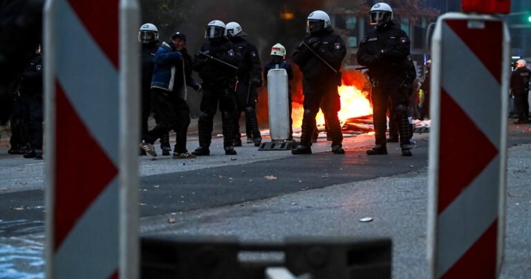 Enfrentamientos y violencia en Alemania tras una jornada de protestas juveniles