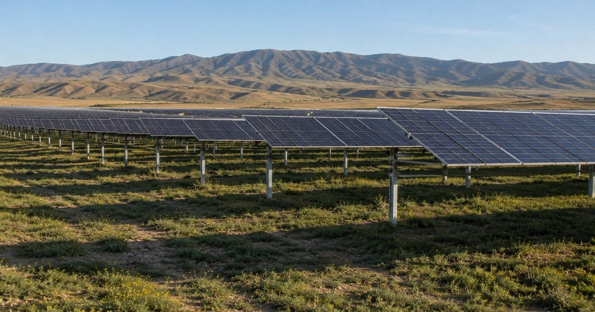Virginia instaló 42 paneles solares sobre su huerto de otoño, y debajo siguieron creciendo repollo, nabos y bok choy, mientras que la luz solar y las baterías suministraban el 97% de la energía de la granja, convirtiendo ese mismo terreno en un jardín y una minicentral eléctrica