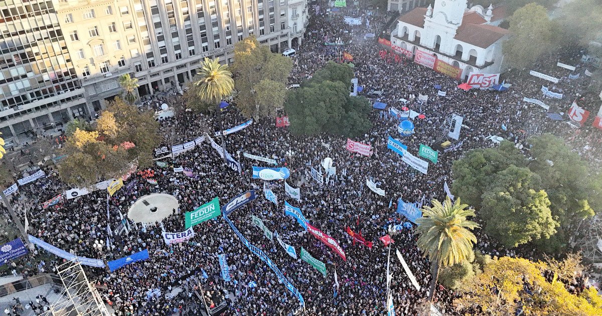 Quinta Marcha Federal Universitaria por la Ley de Financiamiento: a qué hora empieza y qué calles de Congreso estarán cortadas