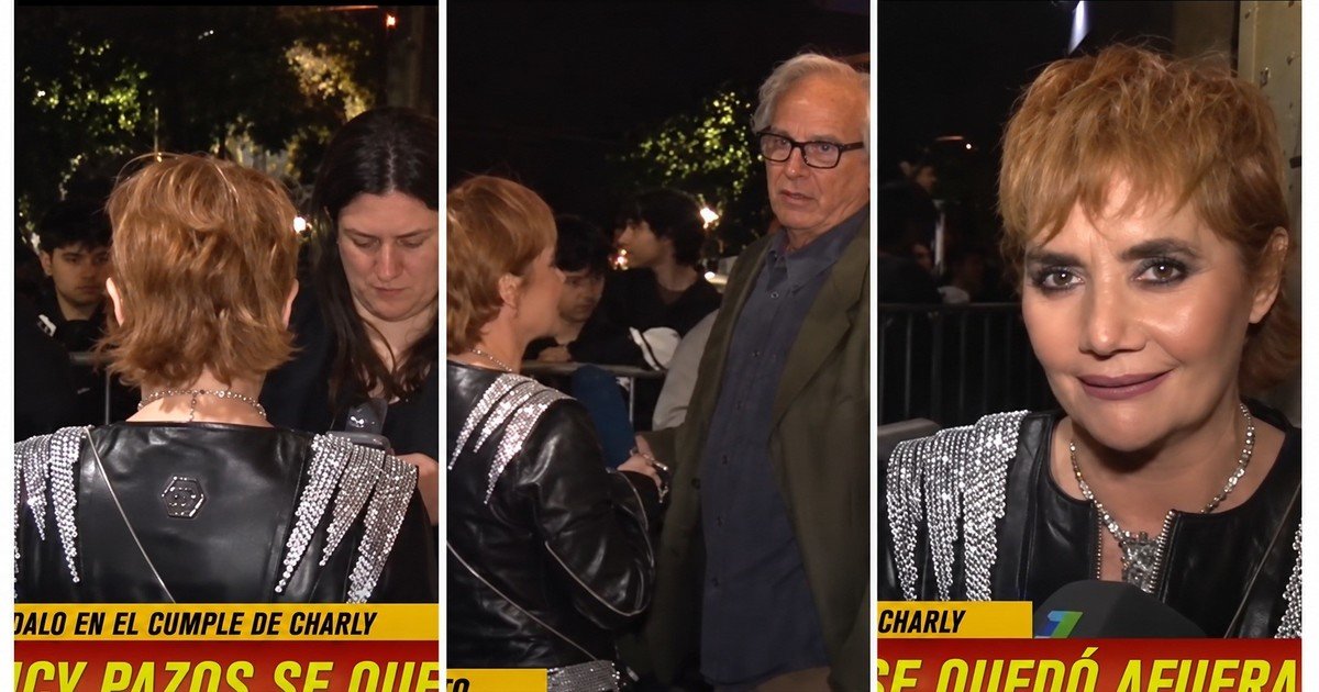 Nancy Pazos fue a la fiesta de cumpleaños de Charly García, no la dejaron entrar y se fue con una frase contundente