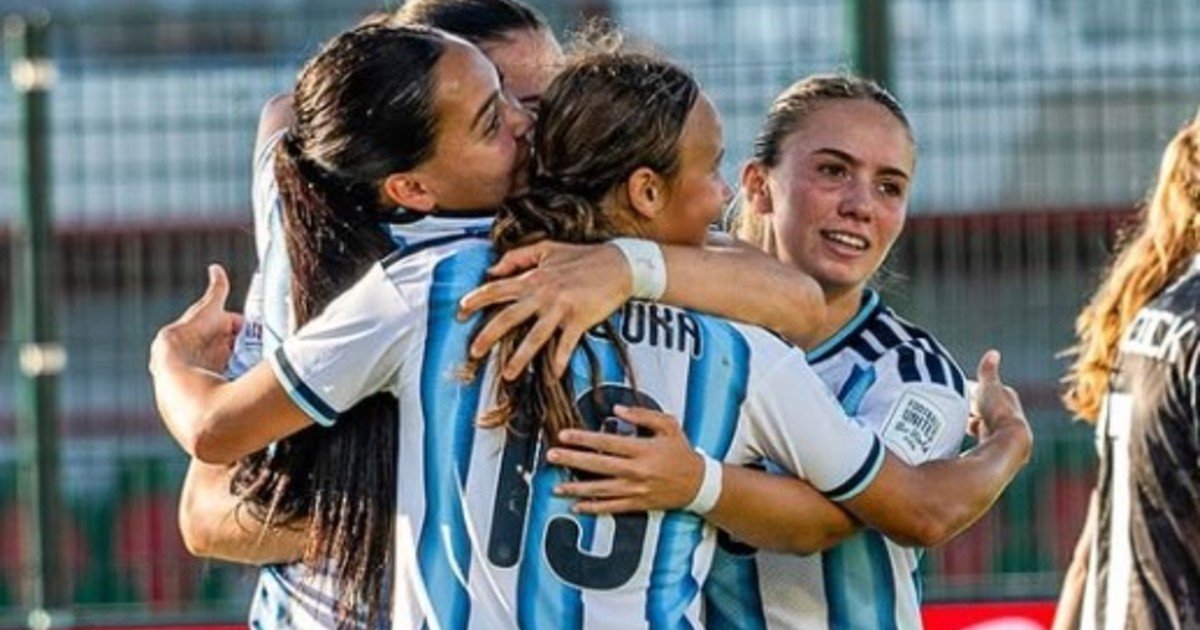 Mercedes Diz hizo historia en el Mundial Sub-17: Argentina tuvo su primera alegría con dos goles de la joya de River